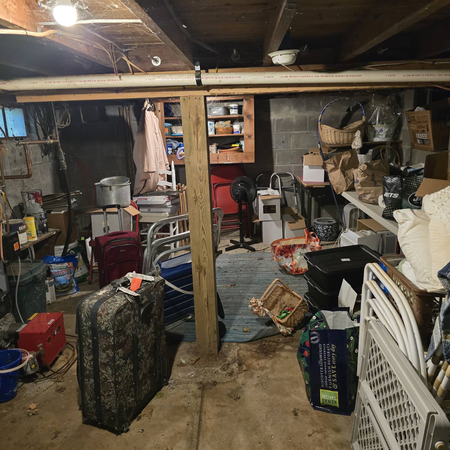 Basement Clean Out in Hampton Bays