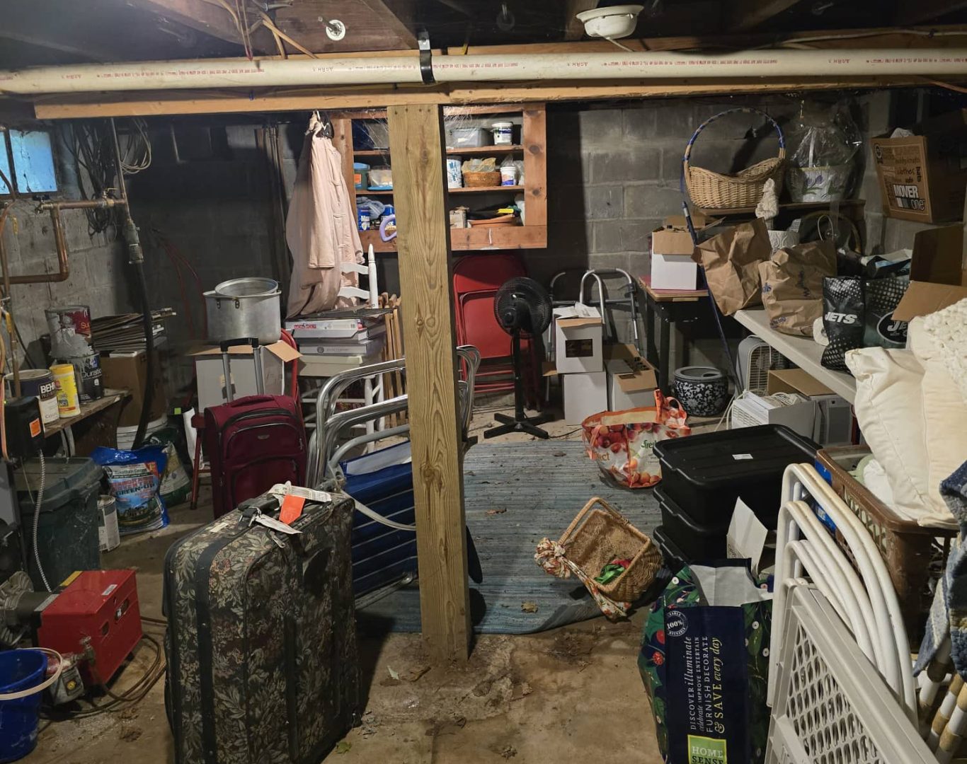 Basement Clean Out in Hampton Bays